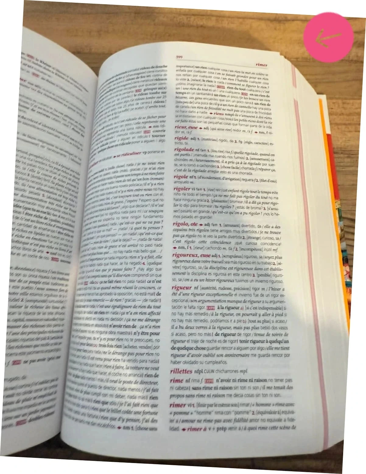 Diccionario de colegio español, nunca usado – photo 5